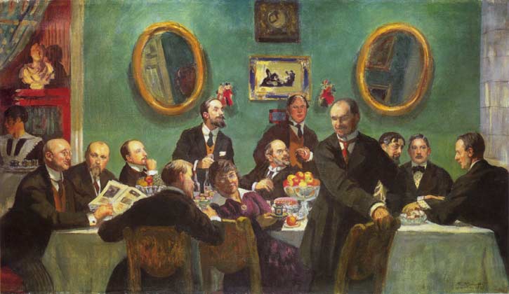 Boris Kustodiev Mir Iskusstva Members